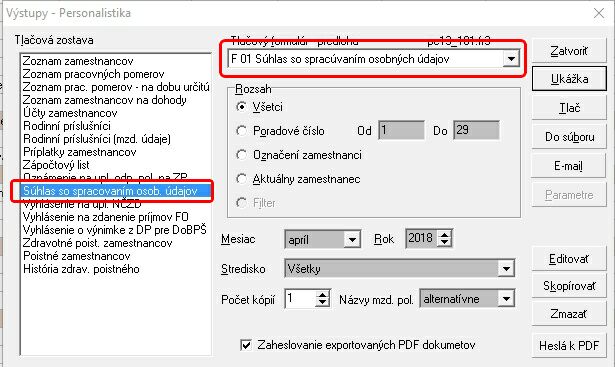 tlacova zostava suhlas